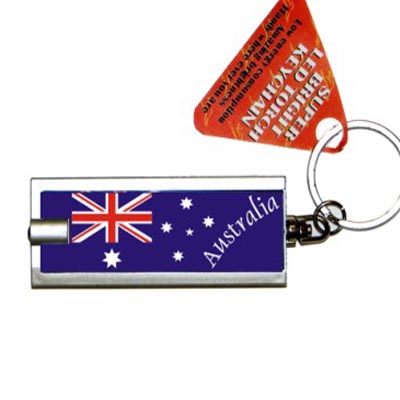 LED Keyring Flag